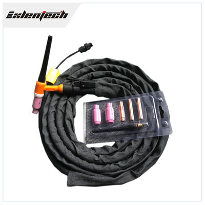 4M 8M Length Adjustable Tig Mig Welder Accessories Gas kühlten WP17 TIG Torch ab