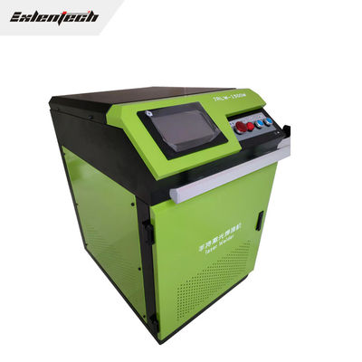 Qualität  OEM Portable Fiber Laser Spot Welding Machine 1070nm - 1080nm Water Cooling usine